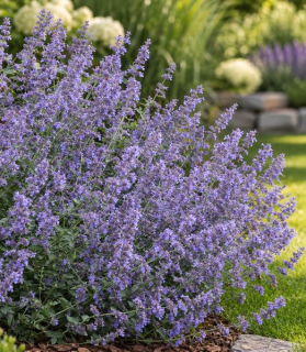 Nepeta × faassenii ‘Kit Cat’